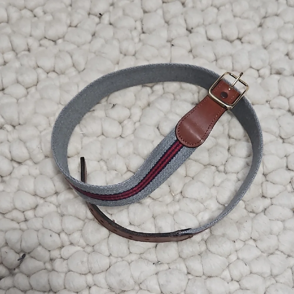 Vintage Gray and Brown Women's Belt
